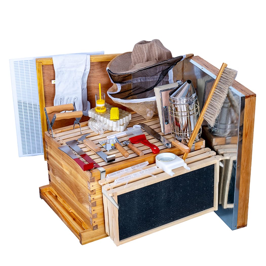 Beehive Frame Wax - Kit de Caixas de Abelhas de